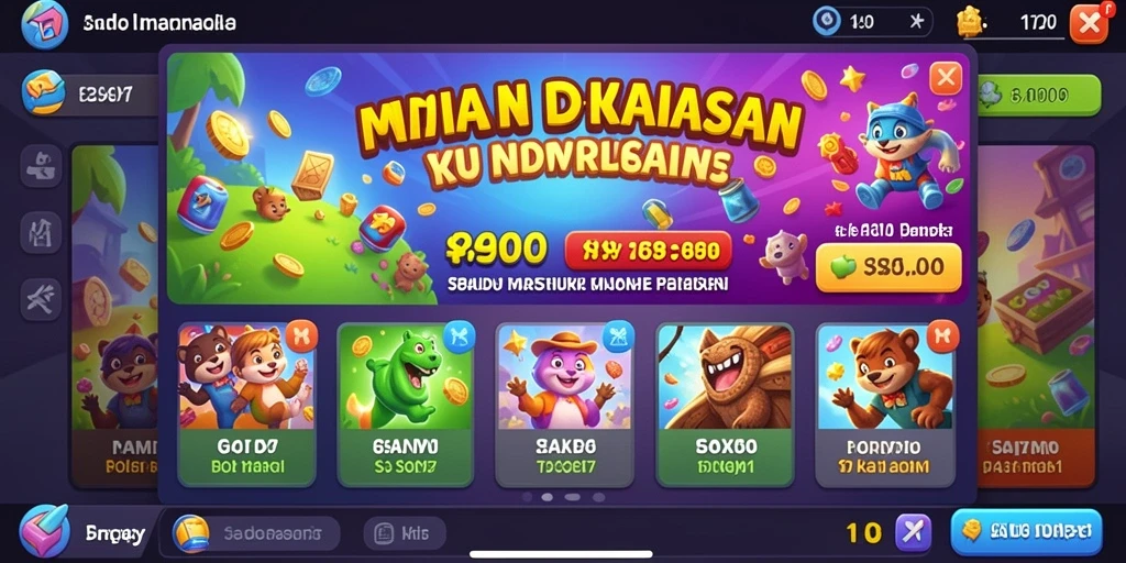 Tampilan utama ABCSLOT dengan grafis yang menakjubkan.