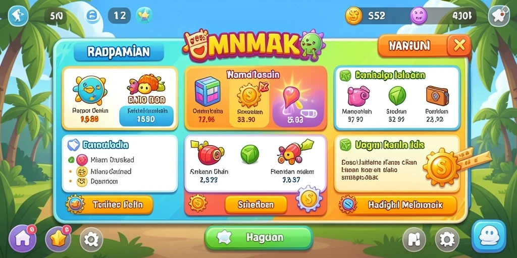 Tampilan antarmuka yang menarik dan intuitif.
