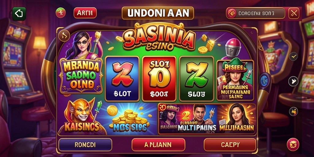 Tampilan antarmuka yang intuitif dan menarik.